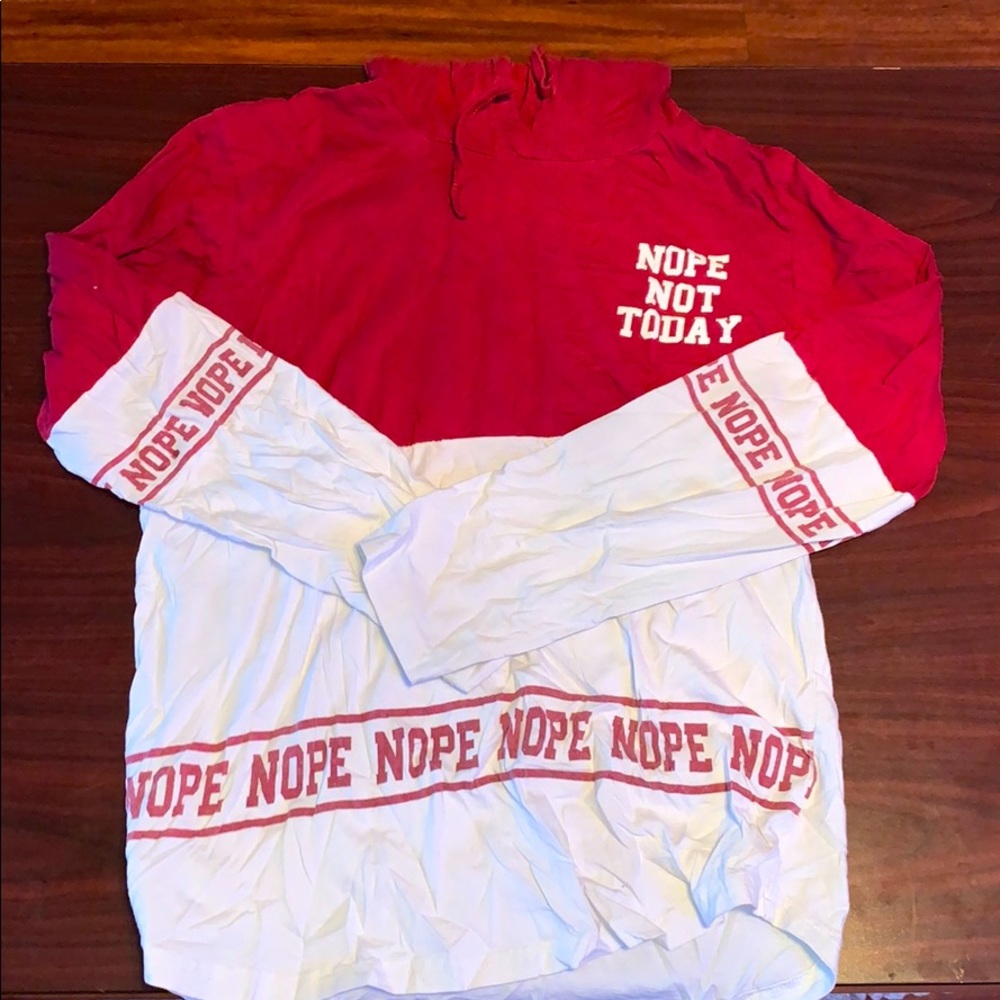 hooded long sleeve
